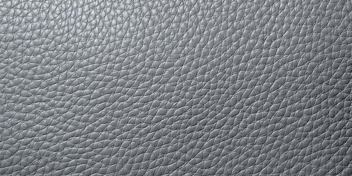 Grey Leather Texture Background, Generative Ai