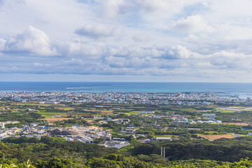 沖縄県・石垣島　バンナ公園展望台から望む絶景
