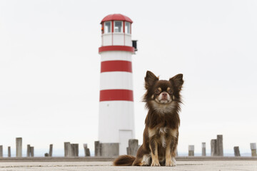 Ein Portrait eines süßen Chihuahus names Filou