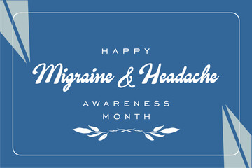 migraine and headache awareness month