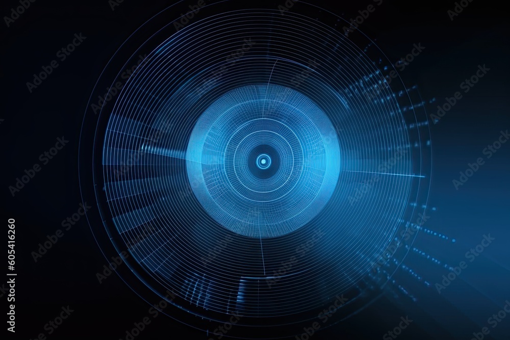 Poster abstract technology big data background concept. abstract background. ai generated