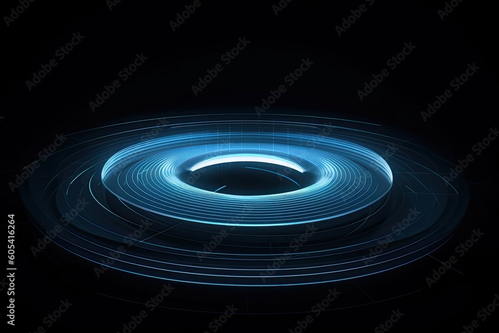 Poster abstract technology big data background concept. abstract background. ai generated