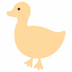 Duck is drawing cartoon design.