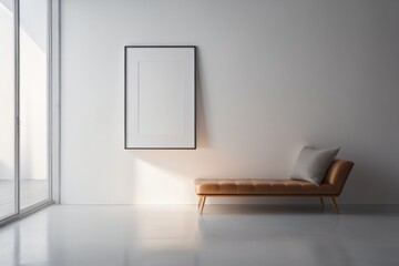 Ai Generated minimalist wall background