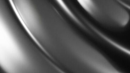 Creative silver waves