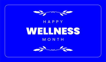 National Wellness Month