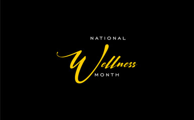 National Wellness Month