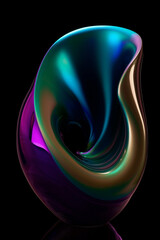 Abstract fluid waves fantastic wallpaper, fluid colors wallpaper