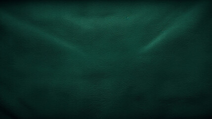 Dark Green Velvet Fabric Texture Background - Textile Material - Generative AI