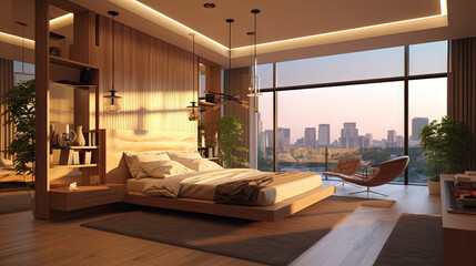 Modern,interior design- Generative AI
