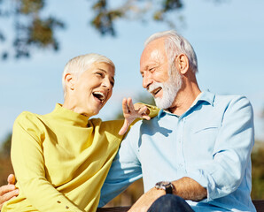 woman man outdoor senior couple happy lifestyle retirement together smiling love fun elderly active vitality nature mature