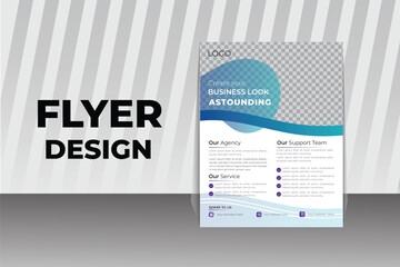 Corporate business flyer template design set with. marketing, business proposal, promotion, advertise, publication, cover page. new digital marketing flyer.