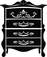 Dresser Logo Monochrome Design Style
