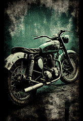 vintage motorcycle background
