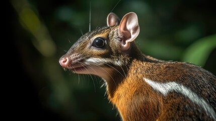 Obraz premium Chevrotain. Generative AI