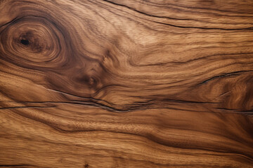 Wooden texture. Walnut wood table backgrounds. Backdrop. High quality photo Generative AI