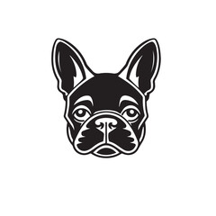 portrait of an french bulldog