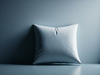 Blank white soft square pillow mockup | Square pillow mockup on isolated background