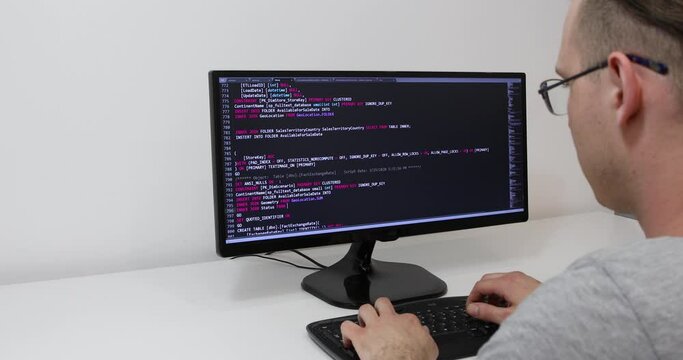 Tech Enclave: Dedicated Developer Crafting Code from the Comfort of Home