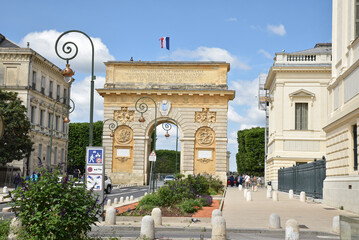 Obraz premium Arc de triomphe de Montpellier. France