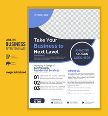 marketing, business proposal, promotion, advertise, publication, cover  flyer pamphlet brochure cover design layout space for photo background, vector illustration template in A4 size
