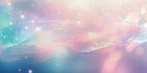 Soft focus dreamy pastel color background with copy space