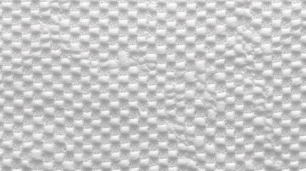 White Embossed Cross Stitch - Paper or Fabric Texture Background - Textile Material - Generative AI