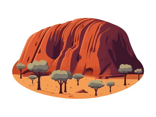 cliff mountain canyon nature trees