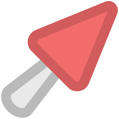 Construction tool bold line icon