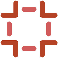 Trendy line icon of sun