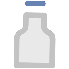 An icon of a bottle vector 
