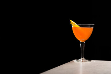 Alcoholic Paper Plane Cocktail, boozy bourbon whiskey, amaro, aperol aperitif, fresh lemon juice