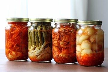 Kimchi is a traditional Korean banchan consisting Food Photography