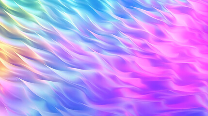 Obraz premium neon wave abstract background. AI generative
