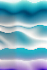 Abstract row of big realistic waves.