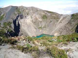 Lake in a volcano crater in Costa-Rica © Christine