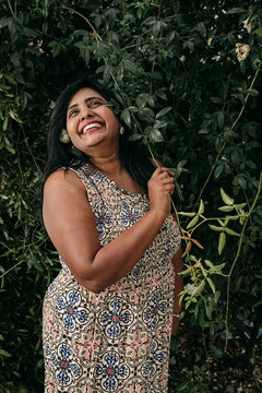 South Asian Family at home spending time together