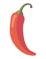 red hot chili vegetable icon
