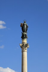 Column of the Immaculate Conception in Rome, Italy