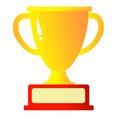 gold trophy cup