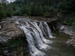 waterfall in the woods