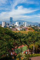 Fototapeta premium Beautiful aerial view of Costa Ricas San Jose city