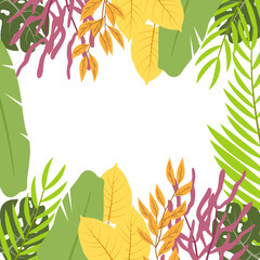  Tropical abstract background