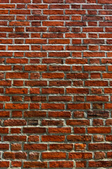 an old wall of old red brick, an old building, as a background 2