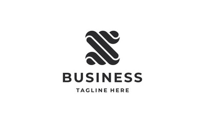 Initials S logo design. Initial letter logo design vector