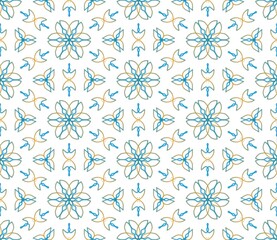 Geometric ethnic oriental seamless pattern traditional design for decoration, card, carpet, wallpaper, clothing, wrapping, batik,  fabric, illustration, background, embroidery style.