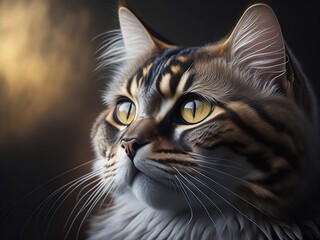 portrait of a cat