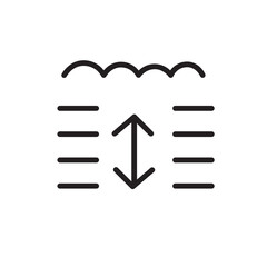 Diving Sea Water Outline Icon