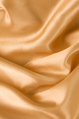 Fototapeta premium brown or gold silk fabric texture for background