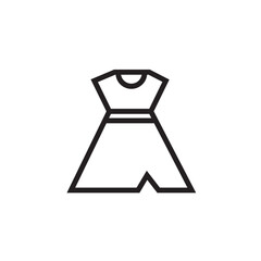 Clothing Fashion Women Outline Icon